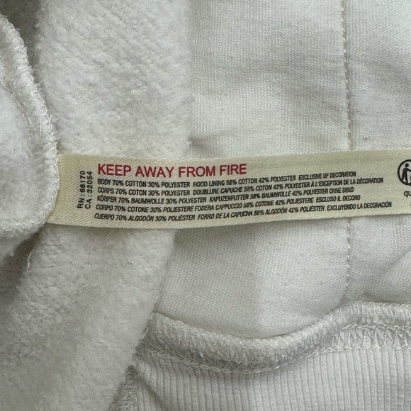 Free People Movement white hoodie - Picture 6 of 6